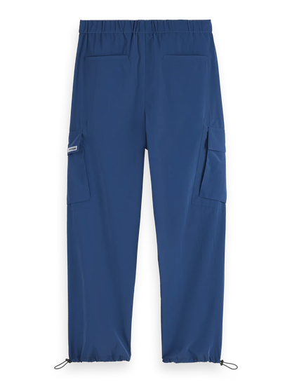 Nylon Metallic Cargo Pant