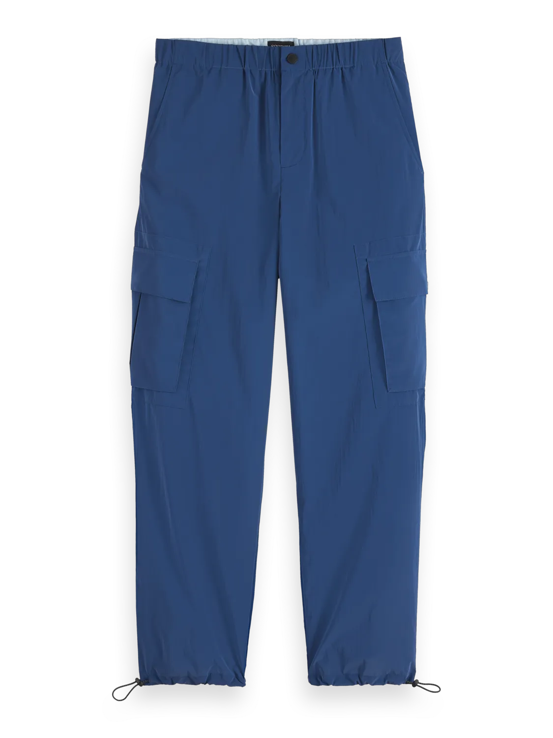 Nylon Metallic Cargo Pant