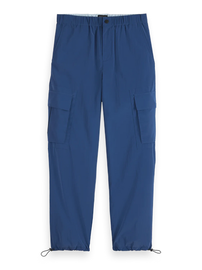 Nylon Metallic Cargo Pant