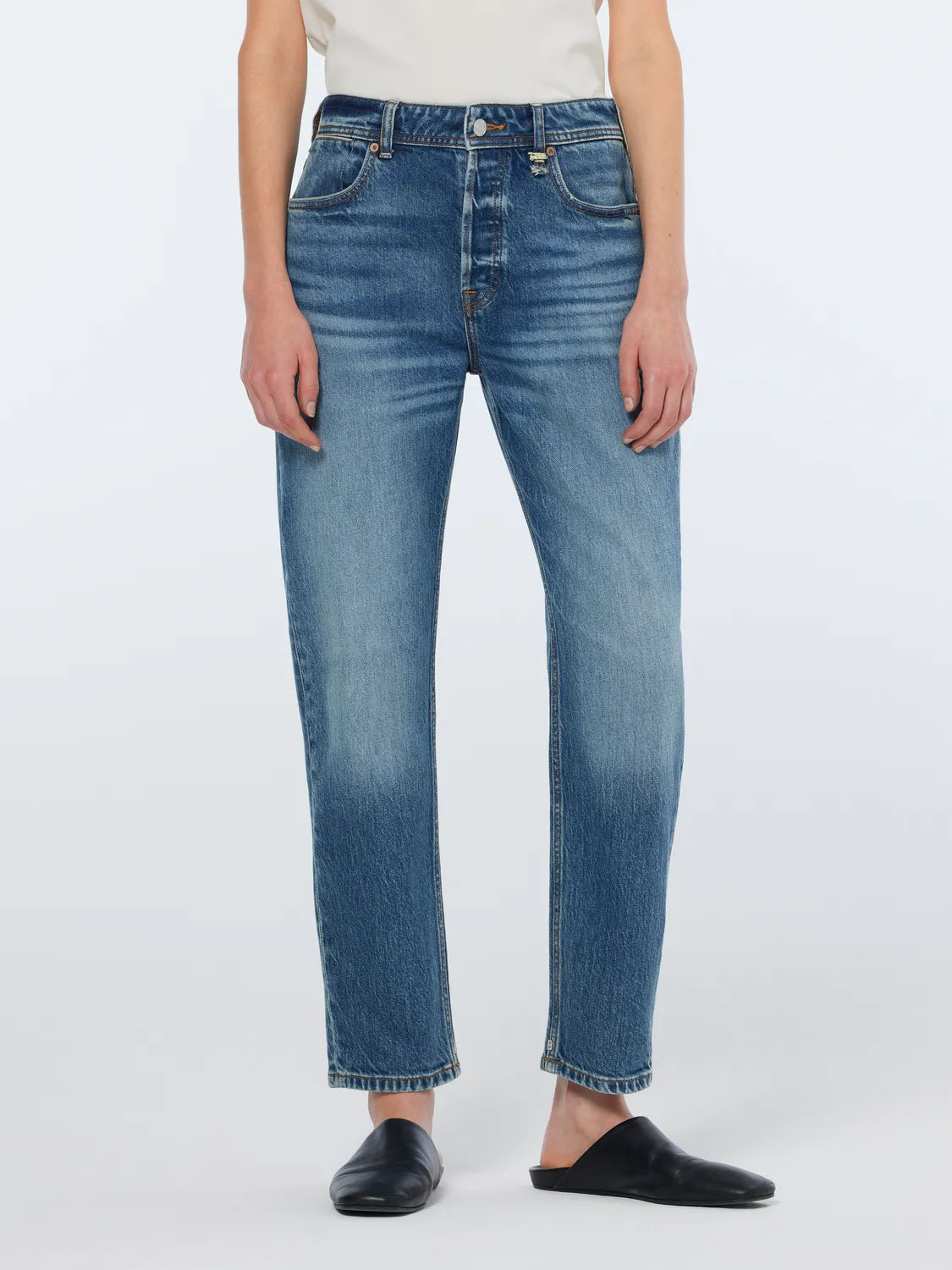 The Buzz Comfort Stretch Slim Boyfriend Jeans | Lighthouse