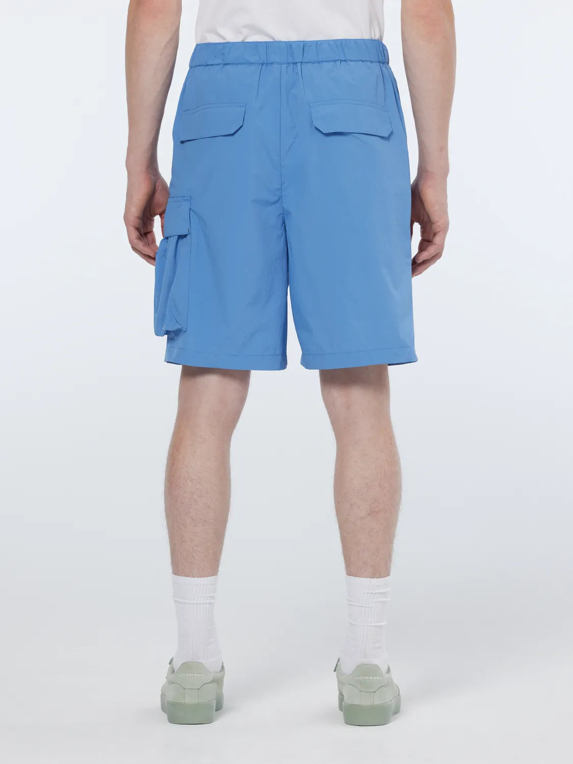 Lightweight Nylon Relaxed Fit Cargo Short