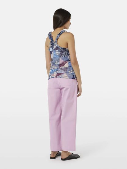 Ruffled Quilt Tank Top