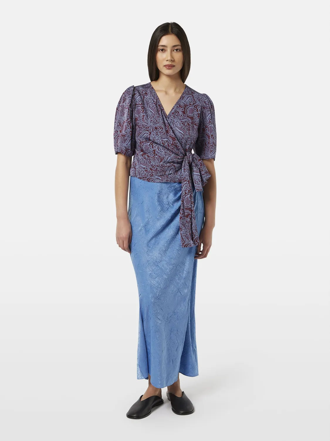 Jacquard Knotted Top