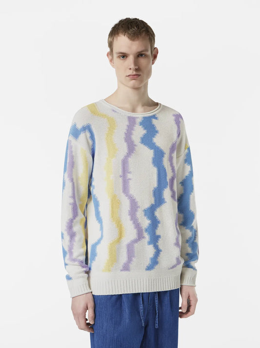 Luna Striped Drop Shoulder Jumper