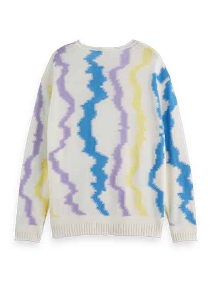 Luna Striped Drop Shoulder Jumper