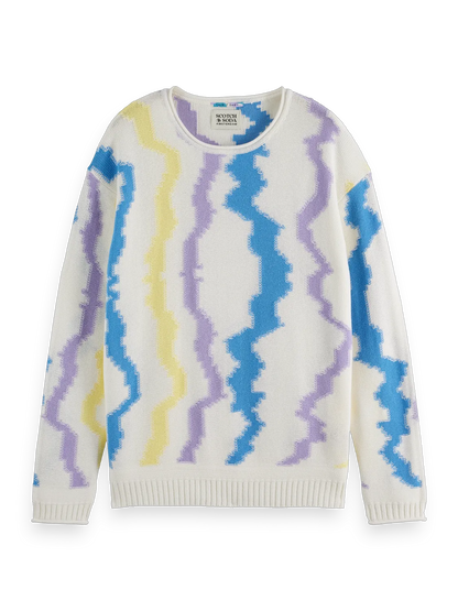 Luna Striped Drop Shoulder Jumper