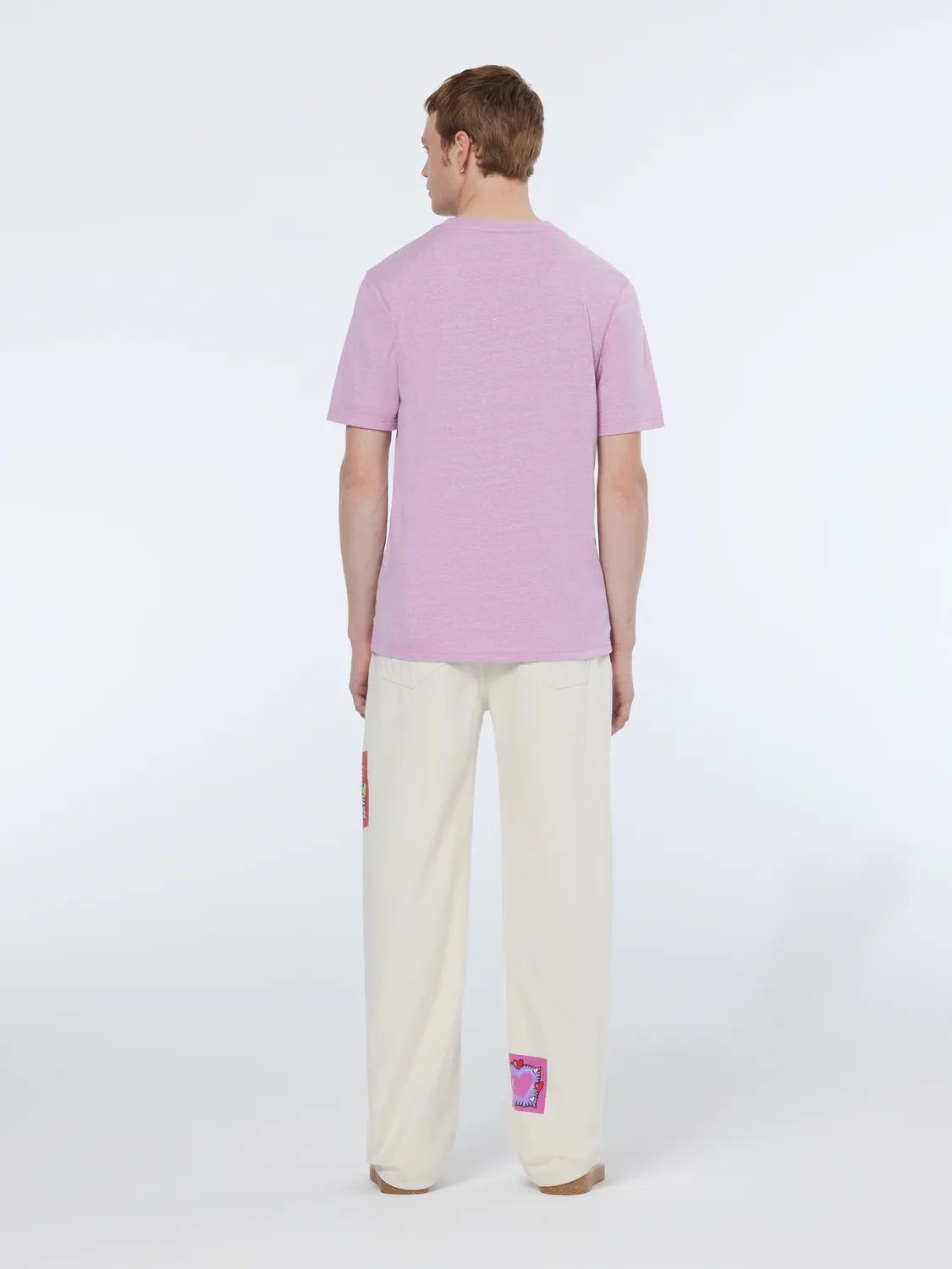 Scotch & Soda x Burton Morris Unisex Straight Leg Jeans | Ecru Love