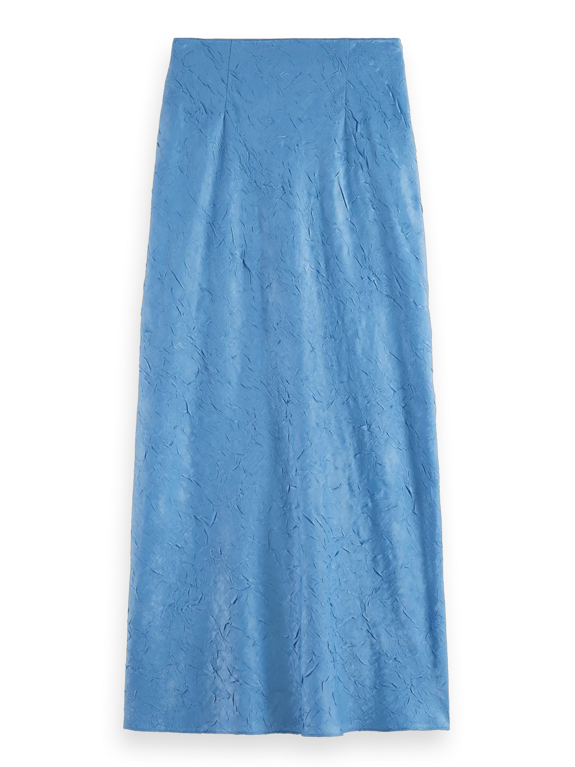 Crushed Satin Skirt