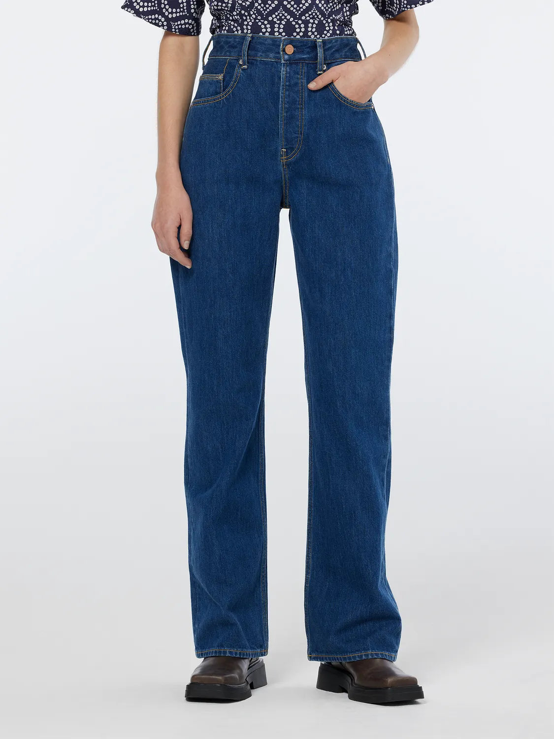 The Glow Bootcut Jeans | City Fresh