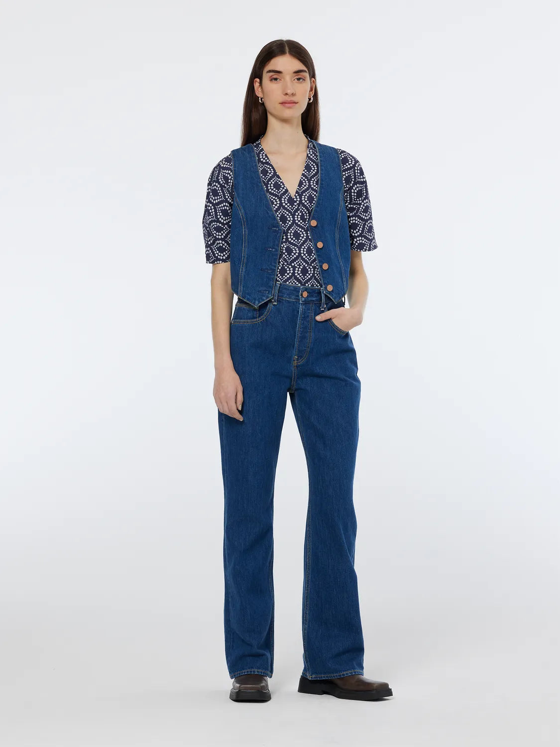 The Glow Bootcut Jeans | City Fresh