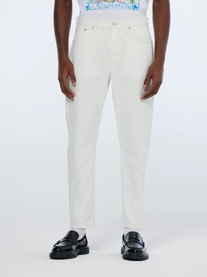 Dean Loose Taper Jeans | Tennis White