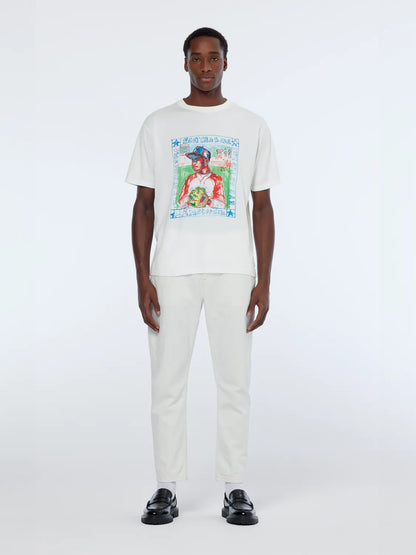 Dean Loose Taper Jeans | Tennis White