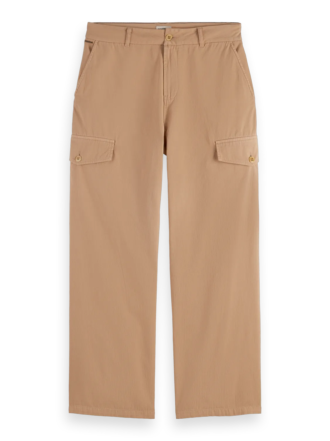 Daze Garment-Dyed Herringbone Cargo Pant