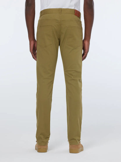 Ralston Washed Cotton Blend Chino Pant