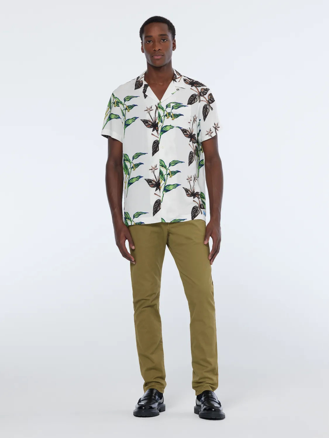 Ralston Washed Cotton Blend Chino Pant