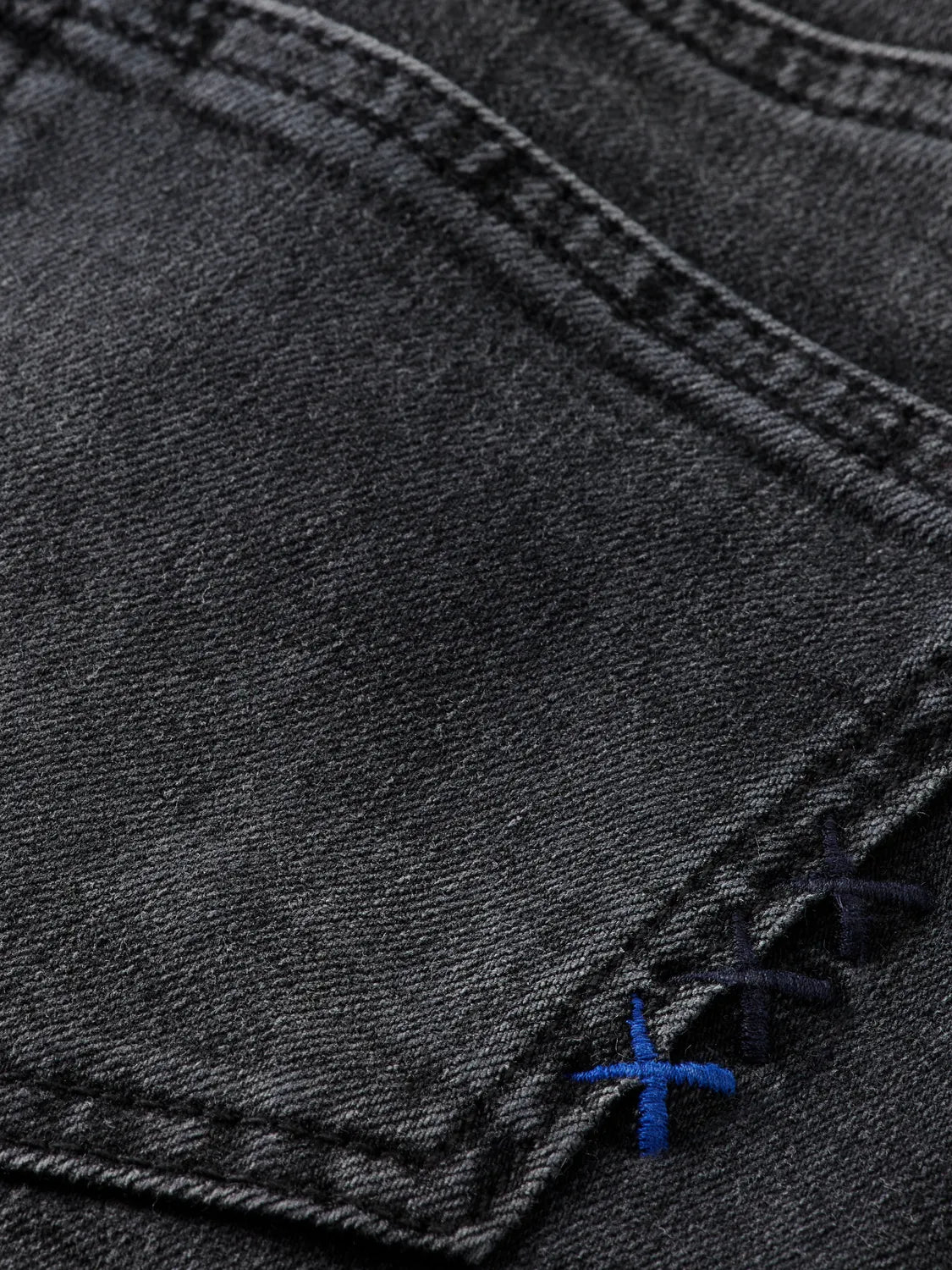 Boys' Essentials Dean Loose Tapered Jeans - Black Night