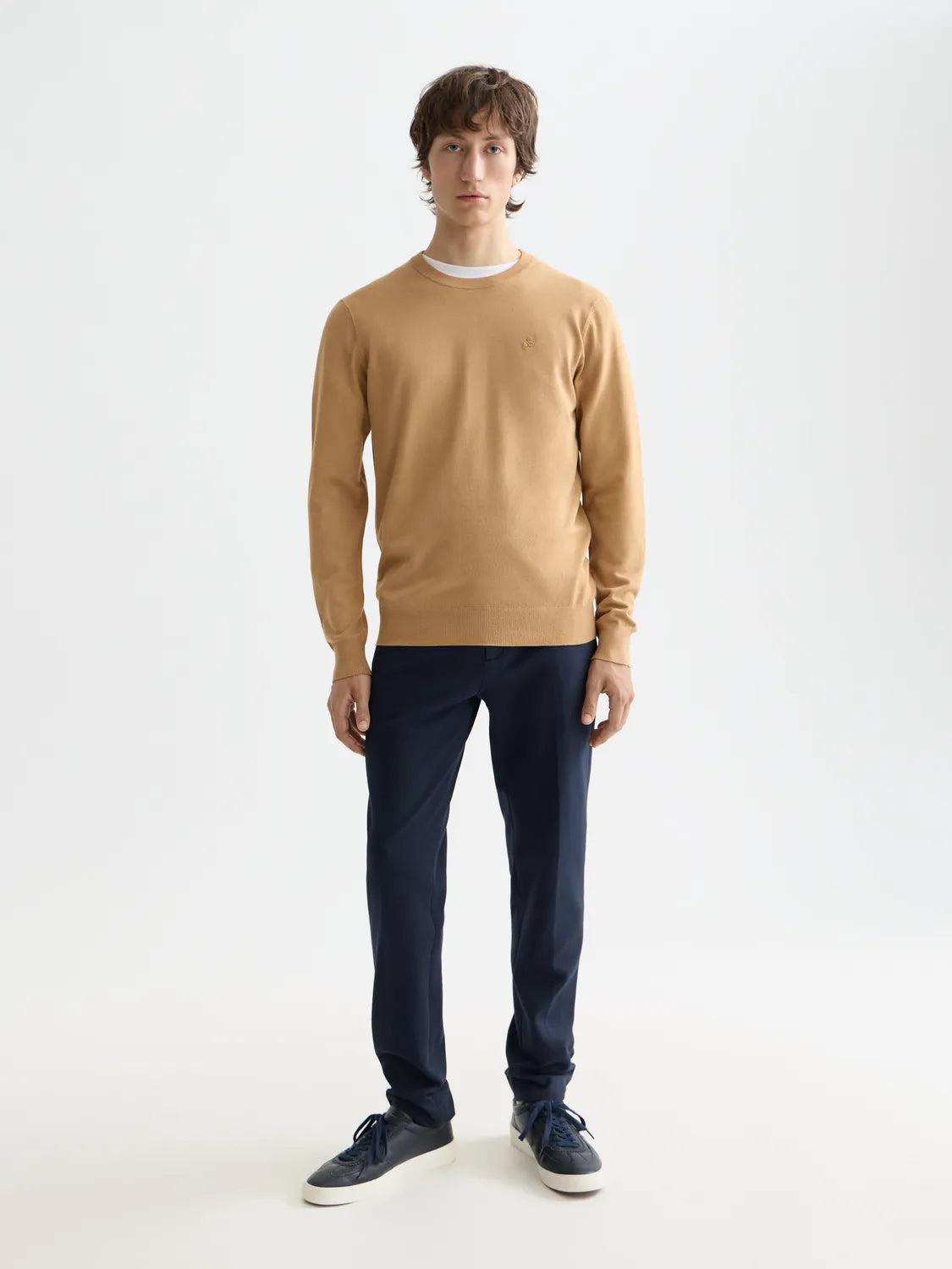 Core Mott Tailored Knitted Yarn Dyed Chino