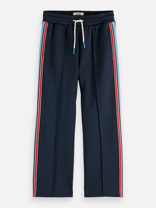 Boys' Interlock Straight-Fit Track Pants