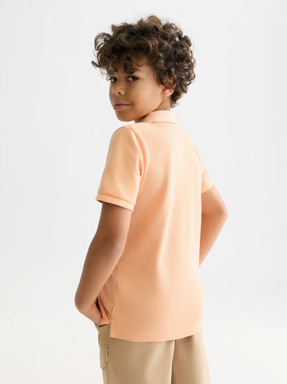 Boys' Essentials – Chest Embroidery Pique Polo