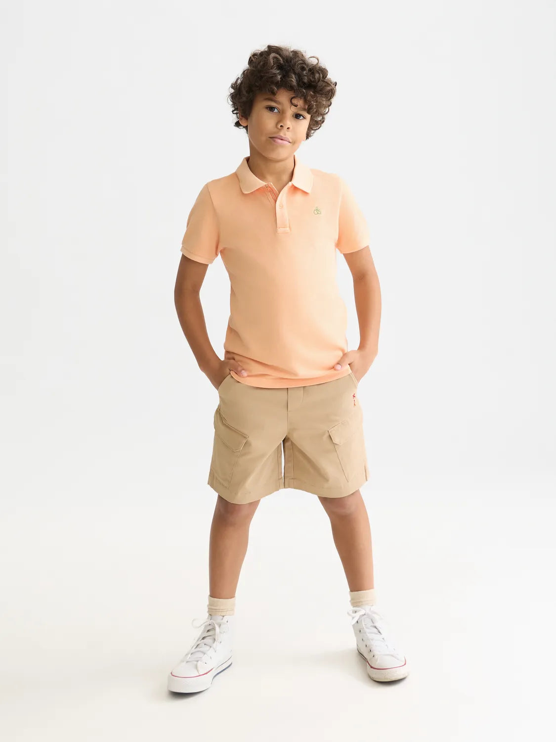 Boys' Essentials – Chest Embroidery Pique Polo