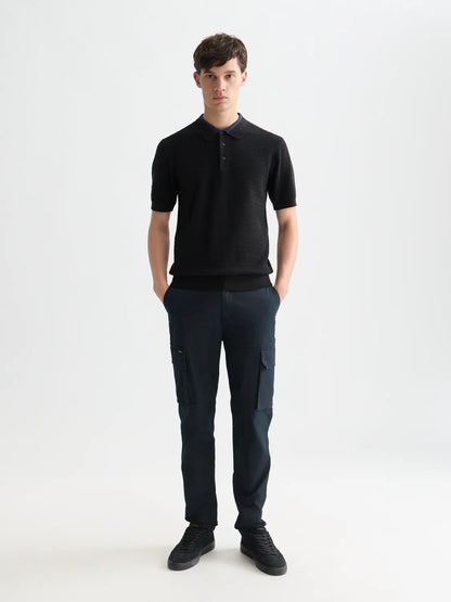 Stuart Washed Regular Slim Fit Cargo Pants