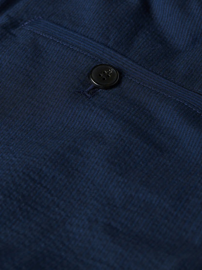 Warren Seersucker Cotton-Blend Regular Straight-Fit Jogger