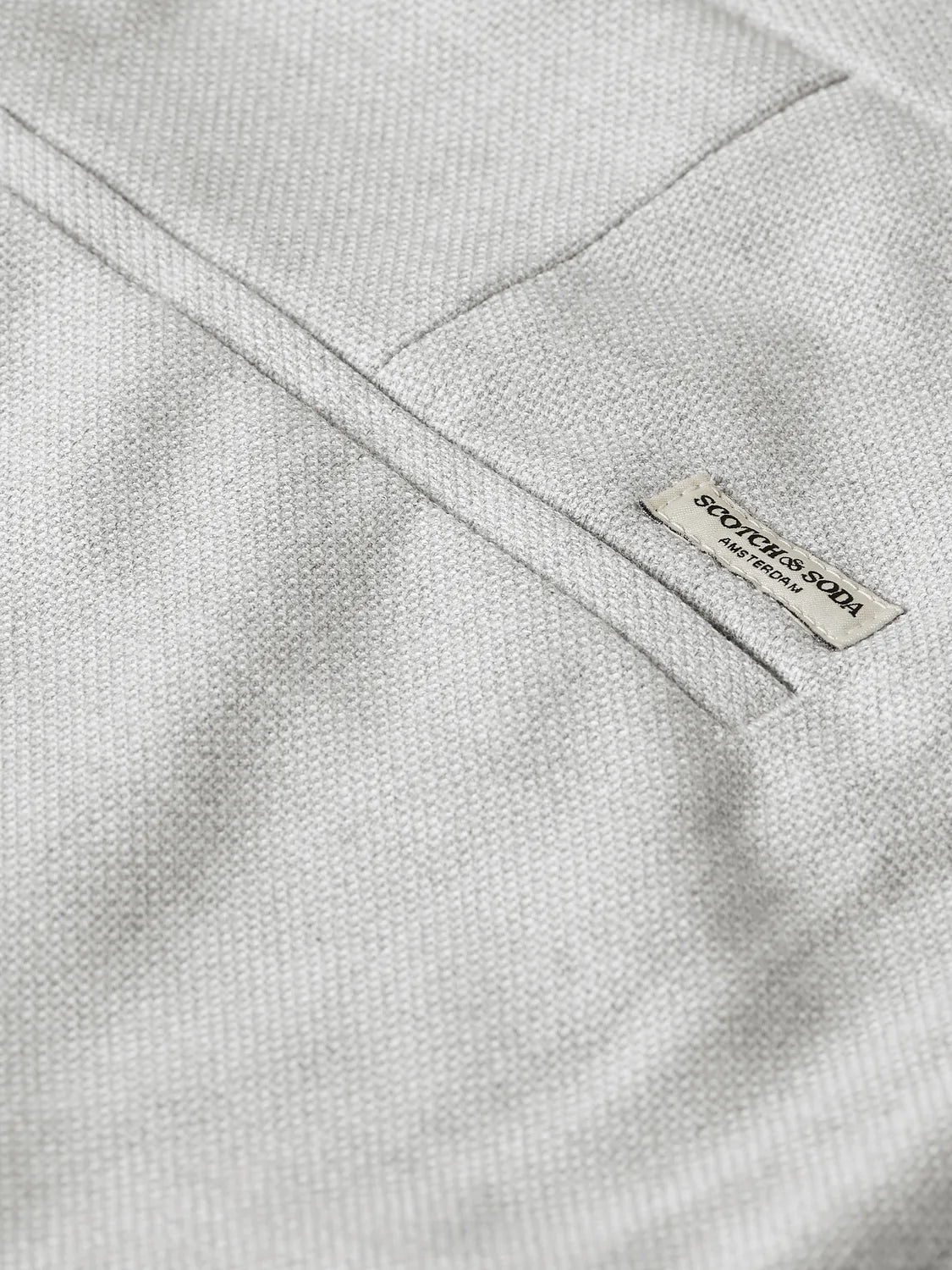 Mott Structured Weave Tailored Chino