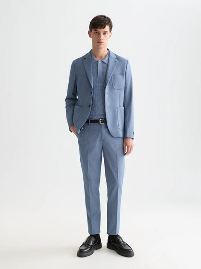 Mott Structured Weave Tailored Chino