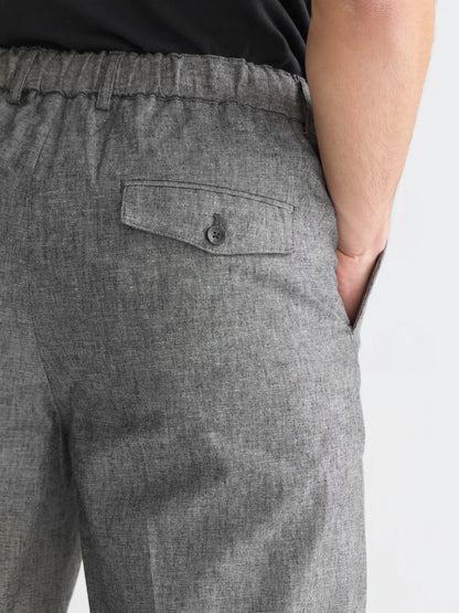 Otis Tailored Cottonlinen Relaxed Straightfit Jogger