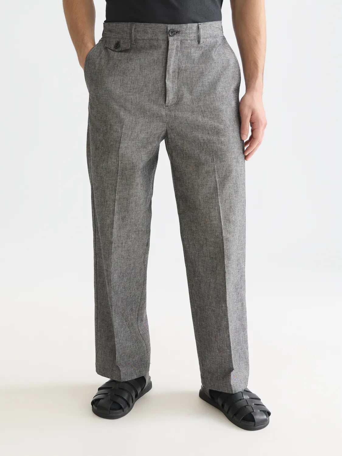 Otis Tailored Cottonlinen Relaxed Straightfit Jogger