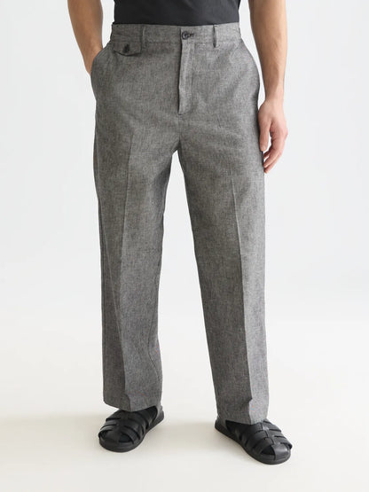 Otis Tailored Cottonlinen Relaxed Straightfit Jogger