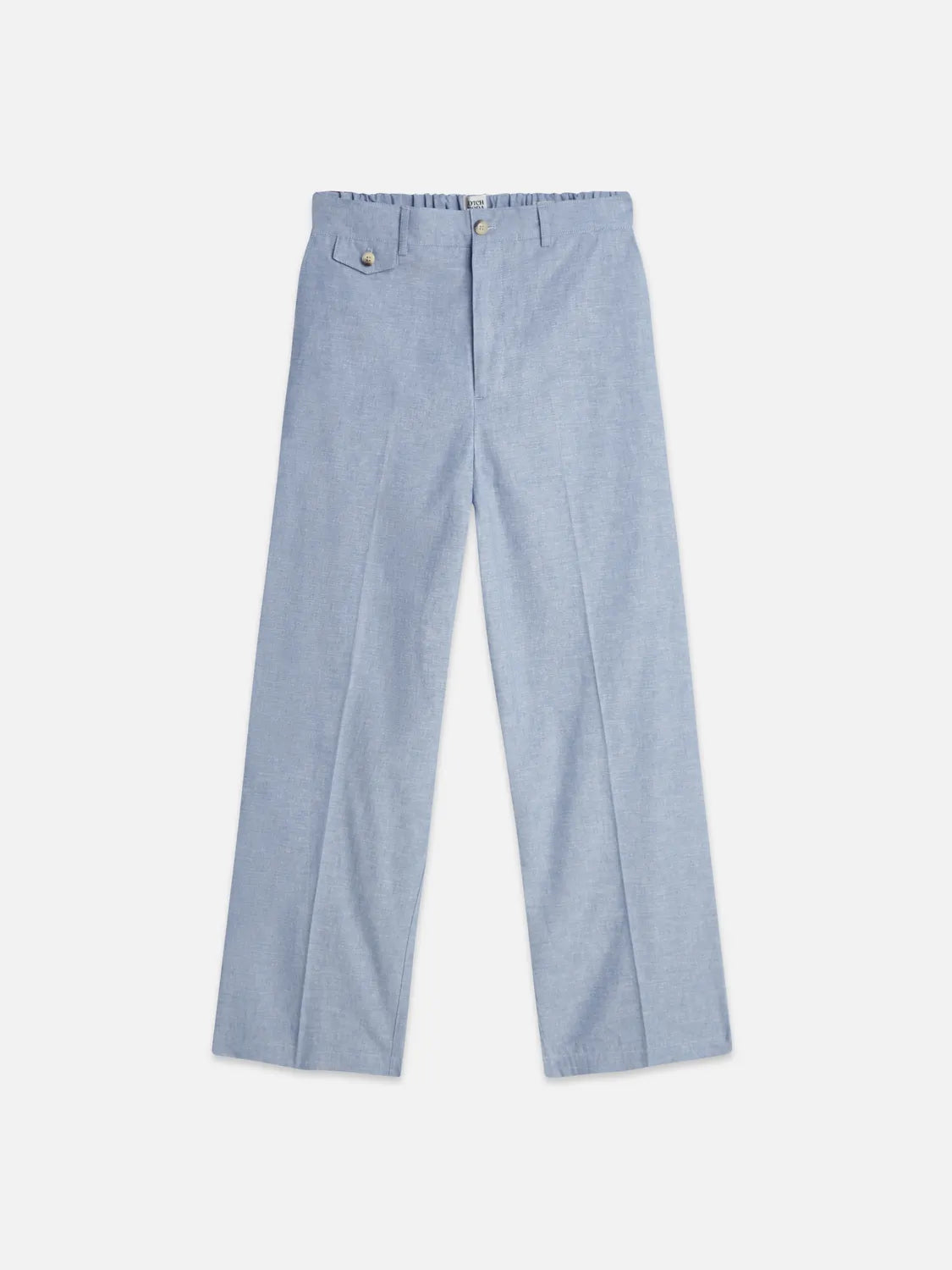 Otis Tailored Cotton-Linen Relaxed Straight-Fit Jogger