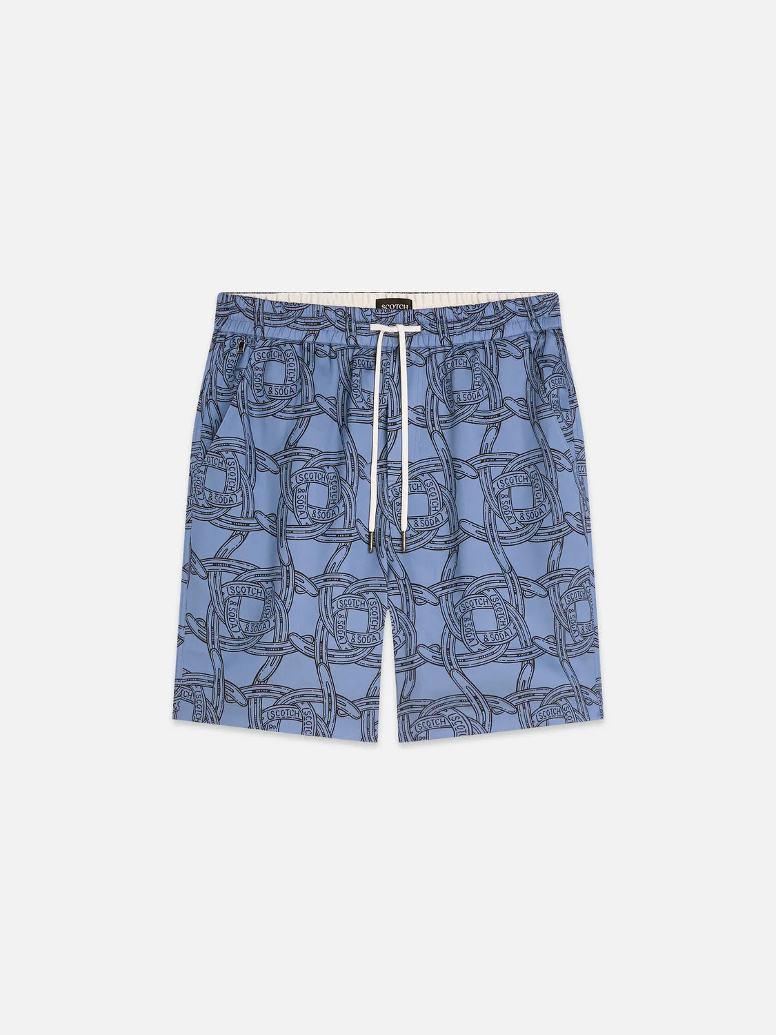 Fave Printed Tencel Relaxed-Fit Bermuda Shorts