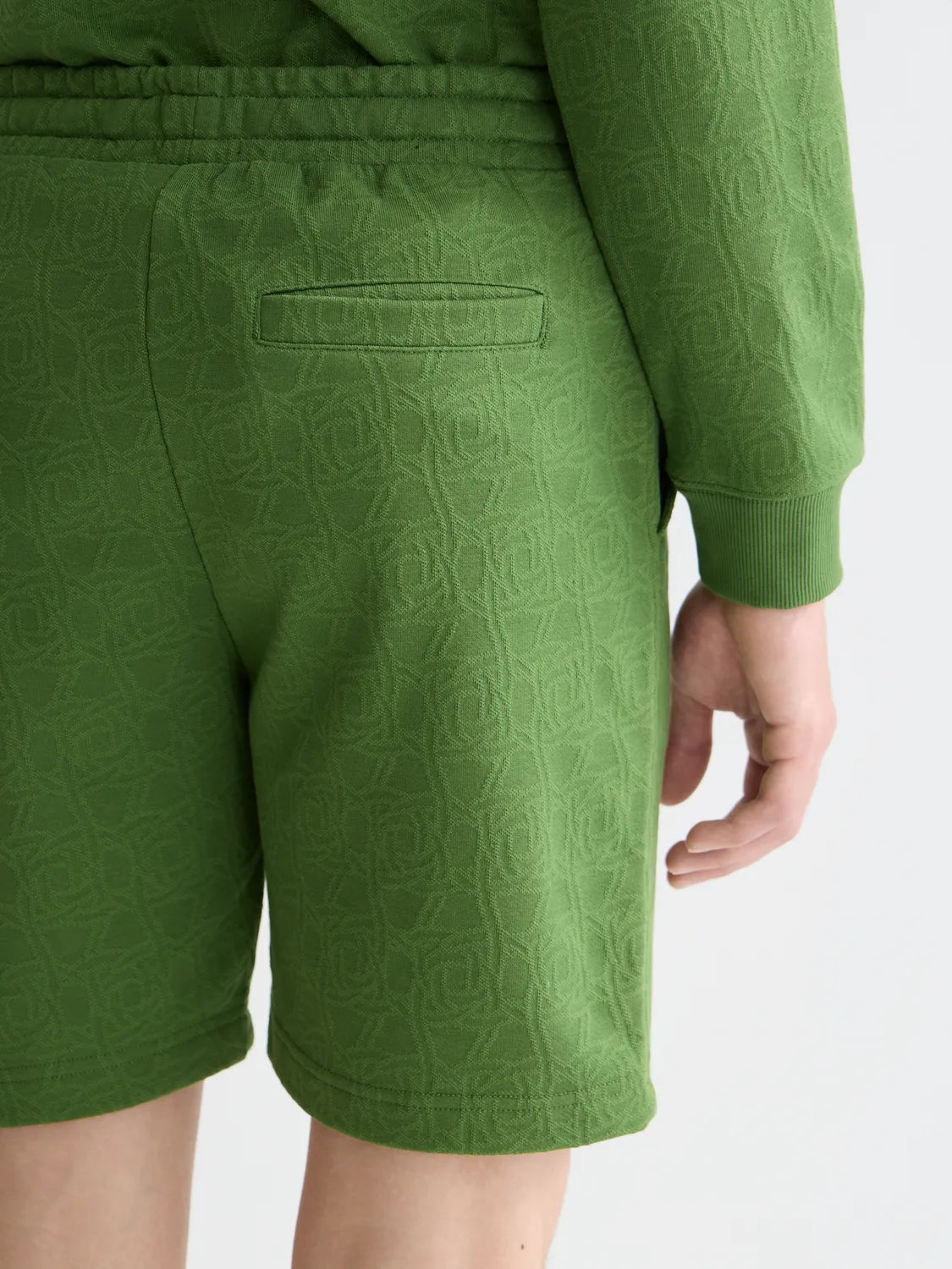Jacquard Regular-Fit Shorts