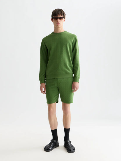 Jacquard Regular-Fit Shorts