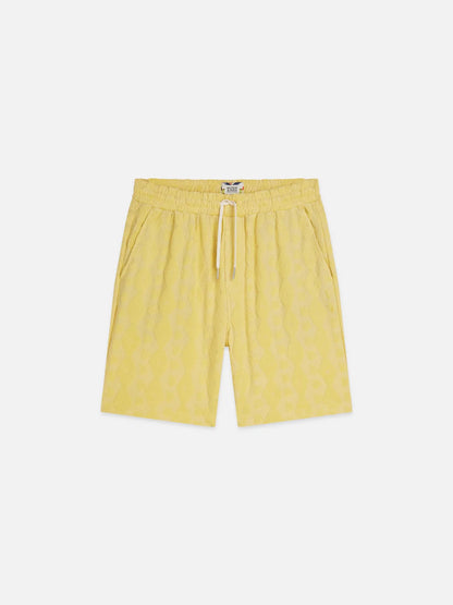 Fave Terry Jacquard Relaxed-Fit Bermuda Shorts