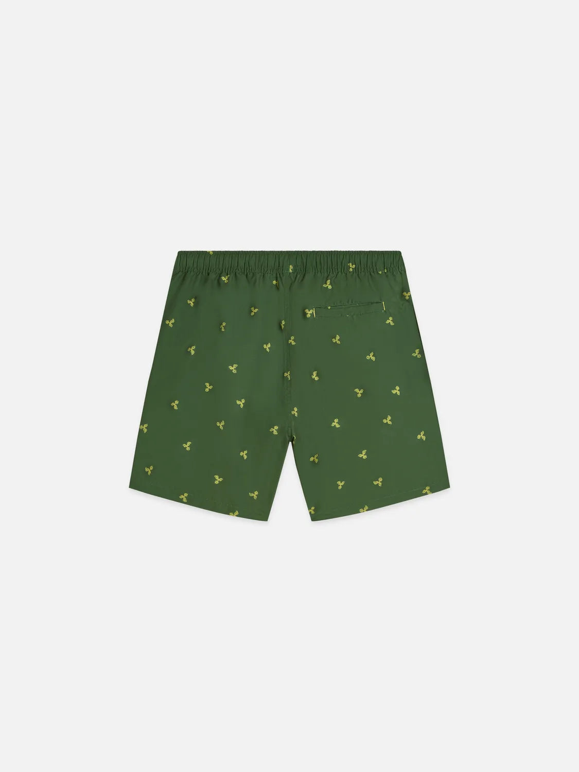 Mini Print Mid-Length Swim Shorts