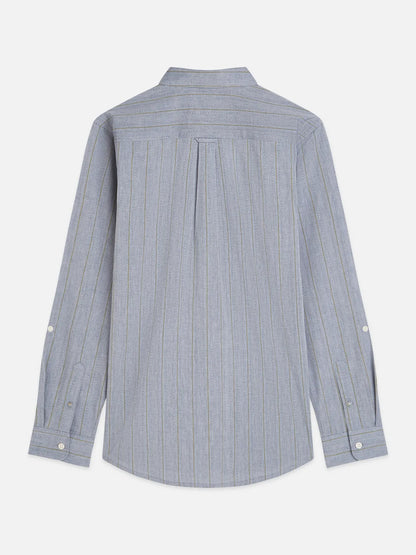 Yarn-Dyed Dobby Regular-Fit Shirt