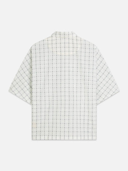 Check Loose-Fit Short-Sleeve Shirt