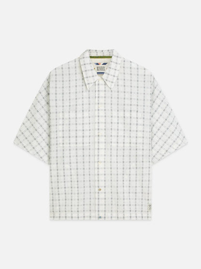 Check Loose-Fit Short-Sleeve Shirt