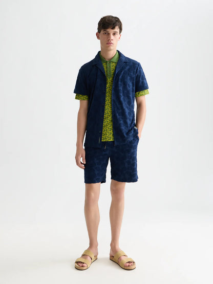 Terry Jacquard Regularfit Shortsleeved Shirt