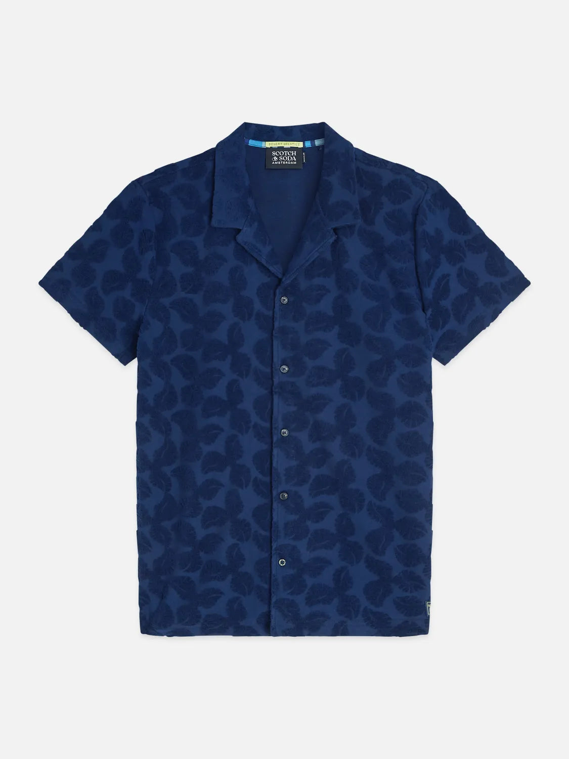 Terry Jacquard Regularfit Shortsleeved Shirt