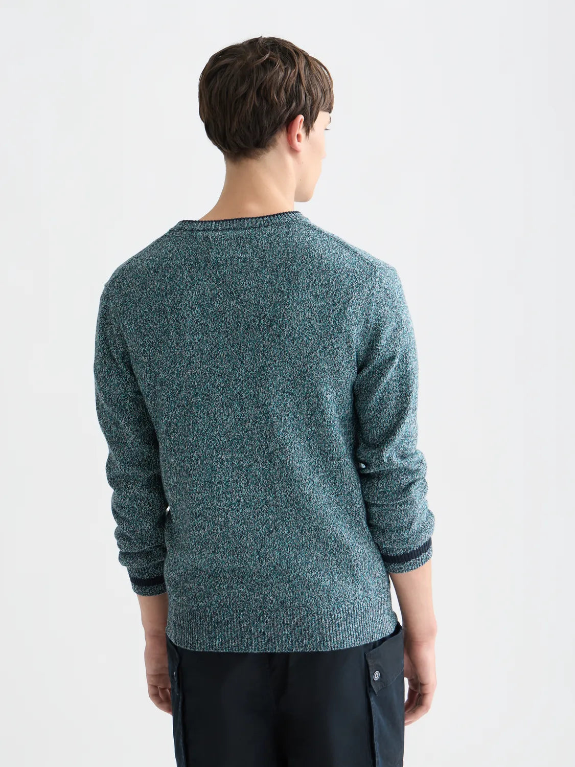 Melange Regular-Fit Pullover