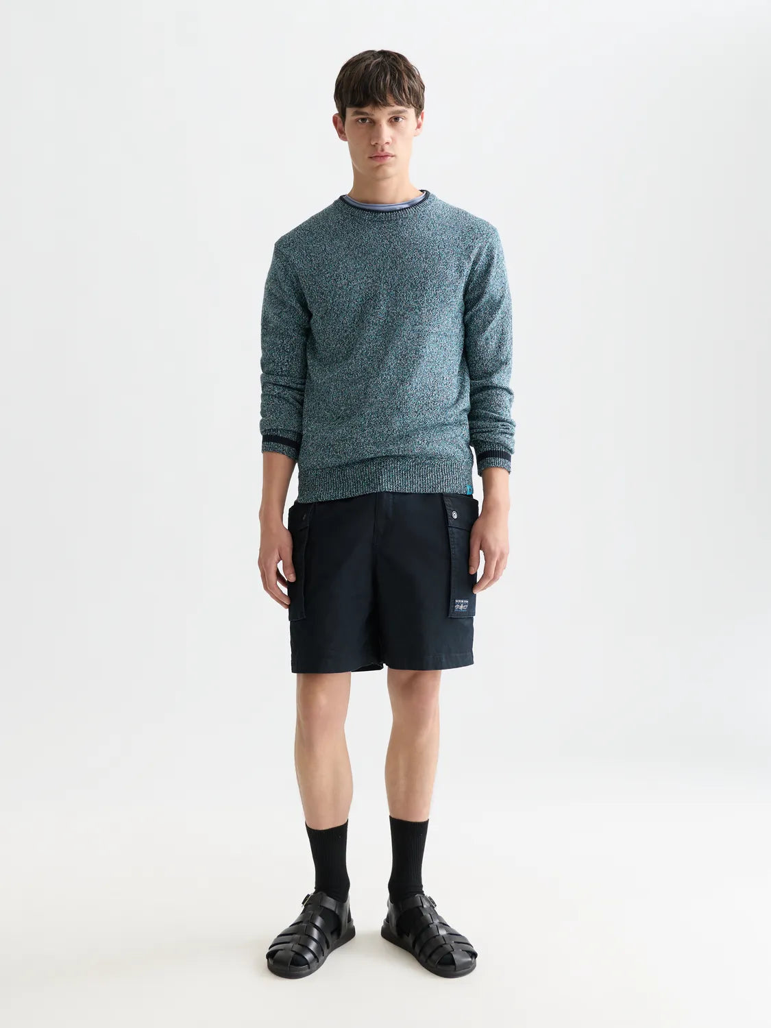 Melange Regular-Fit Pullover