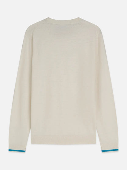 Linen-Blend Regular-Fit Pullover