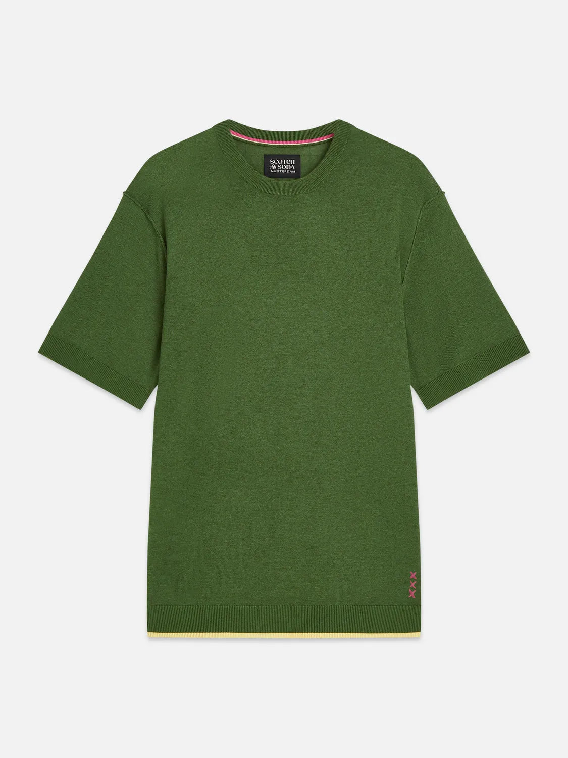 Knitted Relaxed-Fit T-Shirt