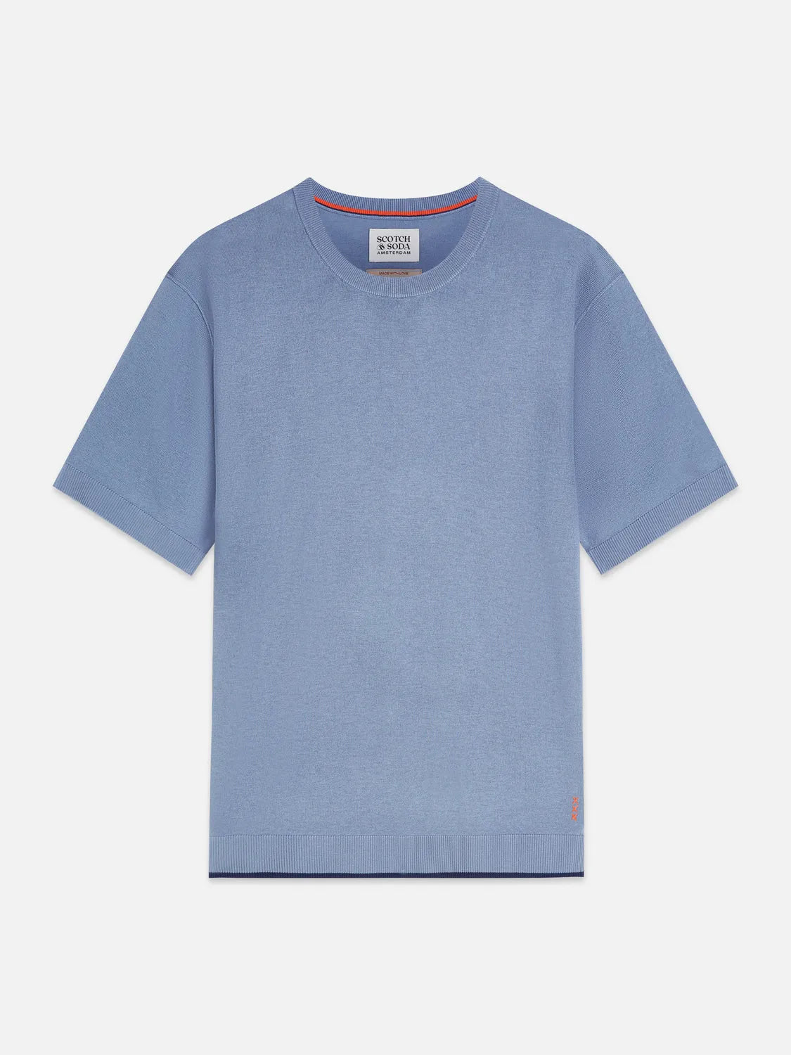 Knitted Relaxed-Fit T-Shirt