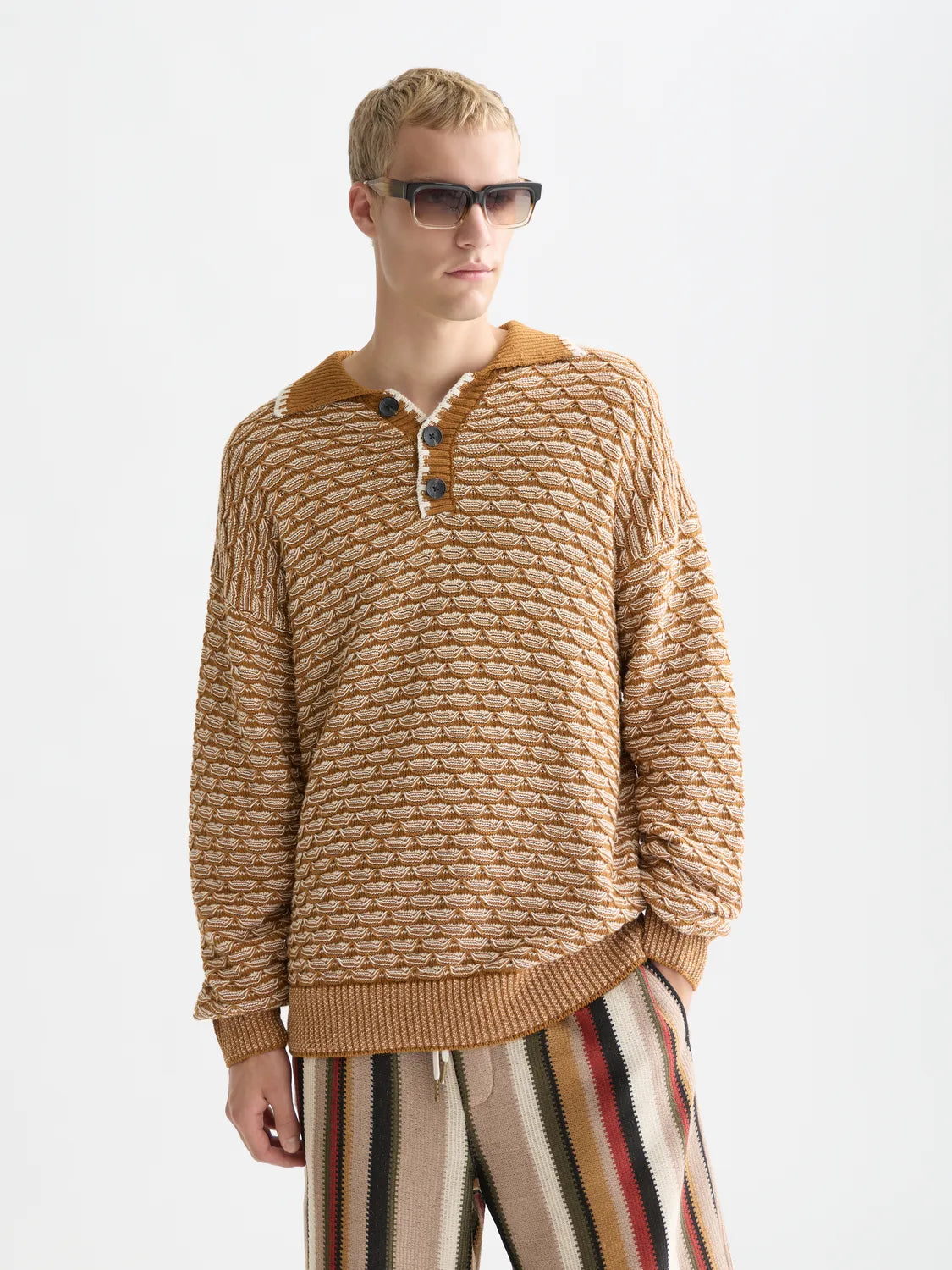 Extra Dropped Shoulder Polo