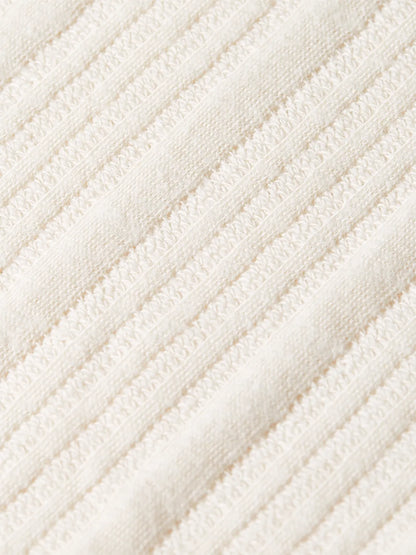 Structured Ribbed Relaxed-Fit Polo