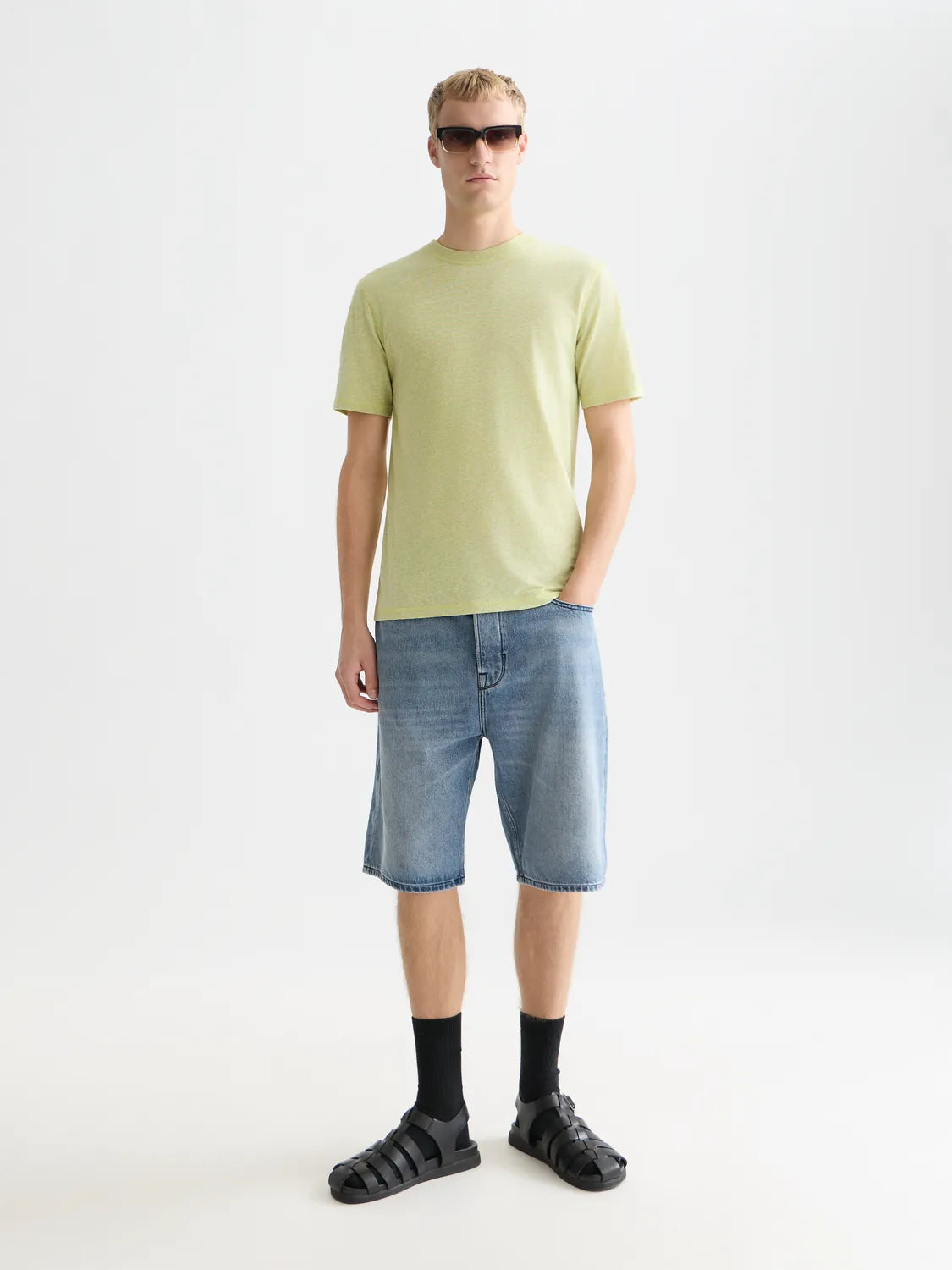 Melange Regular-Fit T-Shirt